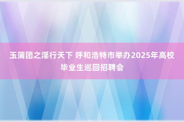 玉蒲团之淫行天下 呼和浩特市举办2025年高校毕业生巡回招聘会