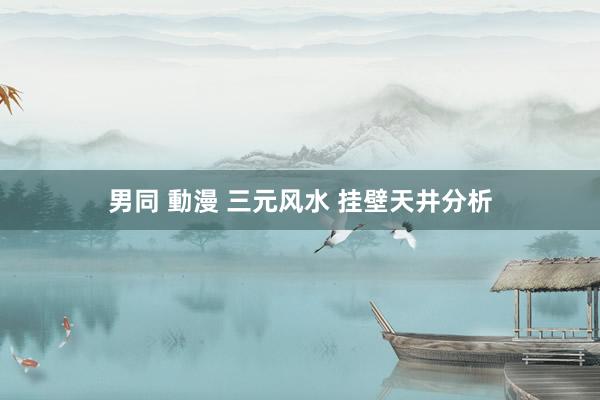 男同 動漫 三元风水 挂壁天井分析